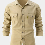 Denim Blend Shirt - Buttons