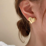 Pendientes en Forma de Corazón