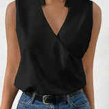 Salete - Blusa suave con escote en V