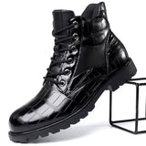 Afonso - Botas de Cuero de Cocodrilo Premium