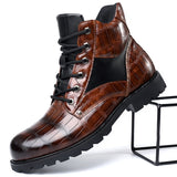 Afonso - Botas de Cuero de Cocodrilo Premium