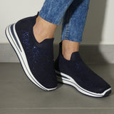 Silvia - Zapatillas Decoradas con Strass
