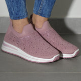 Silvia - Zapatillas Decoradas con Strass