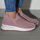 Silvia - Zapatillas Decoradas con Strass
