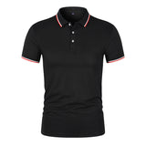 Transpirable Polo con Cuello Canalé
