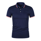 Transpirable Polo con Cuello Canalé