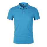 Transpirable Polo con Cuello Canalé