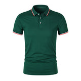 Transpirable Polo con Cuello Canalé