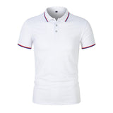 Transpirable Polo con Cuello Canalé