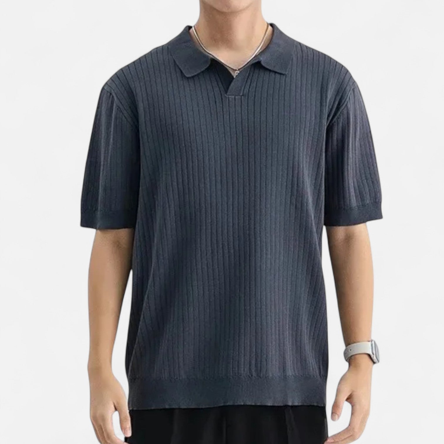 Polo Shirt - Breathable Mesh with Sleeves