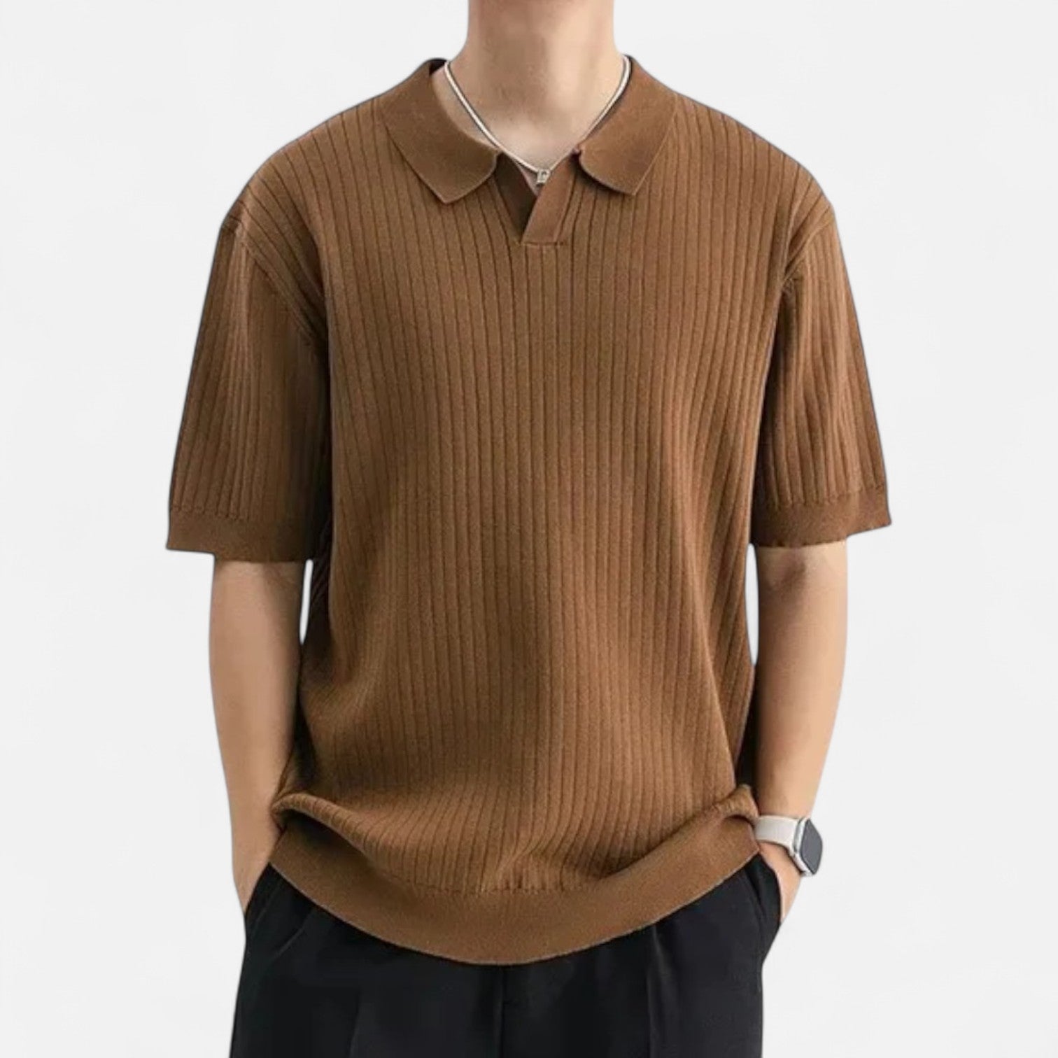 Polo Shirt - Breathable Mesh with Sleeves