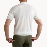 Jacquard Textured Blend Polo