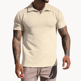 Johnny Collar Polo - Dyed Fibers