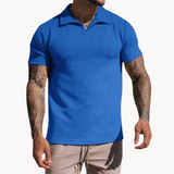 Johnny Collar Polo - Dyed Fibers