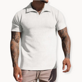 Johnny Collar Polo - Dyed Fibers