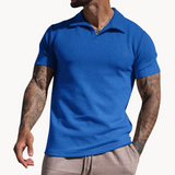 Johnny Collar Polo - Dyed Fibers