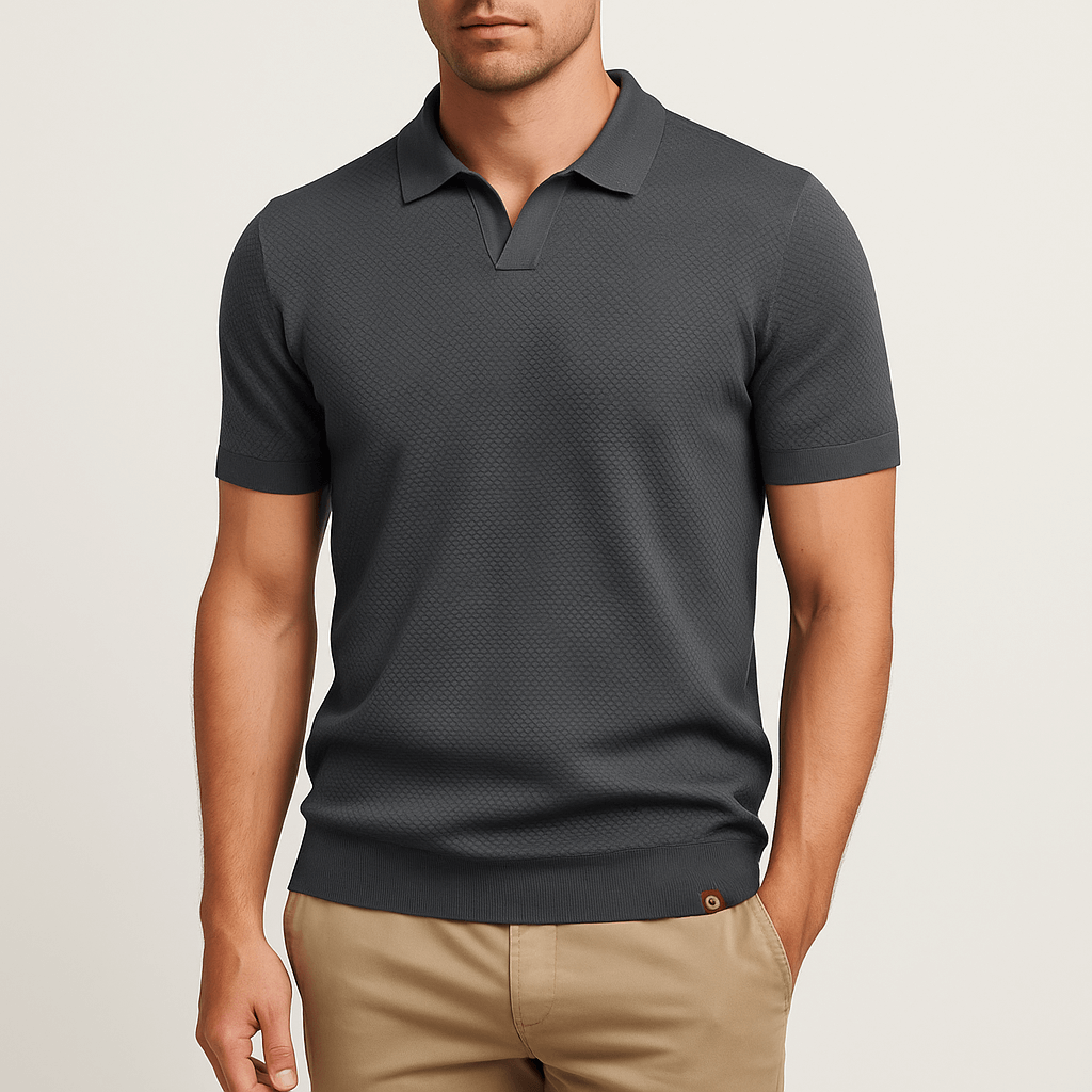 Polo de poliéster: texturizado
