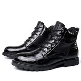 Afonso - Botas de Cuero de Cocodrilo Premium
