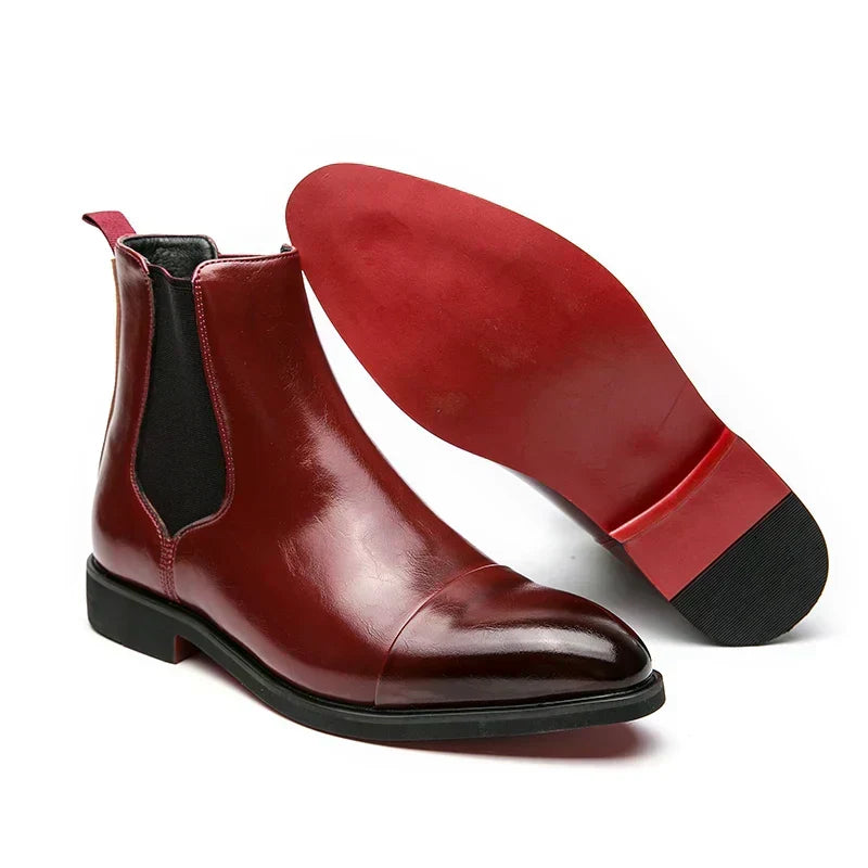 Hugo - Botas Chelsea de Piel