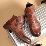 Paulo - Botas Chelsea de Piel