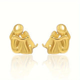 Dog Hug - Earrings