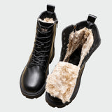 Botas de Cuero para Invierno