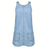 Beatriz - Vestido Casual de Denim