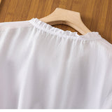 Cassiana - Camisa de Algodón y Lino