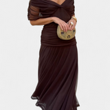 Alondra | Long Floral V-neck Dress