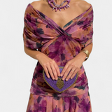 Alondra | Long Floral V-neck Dress