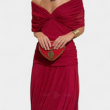 Alondra | Long Floral V-neck Dress
