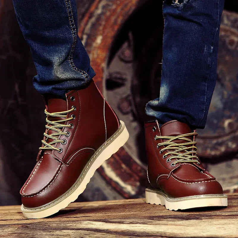 Daniel - Botas de Cuero Auténtico