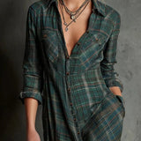 Lídia - Vestido Camisero Largo