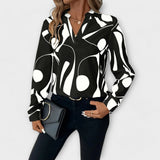 Catarina - Elegante Blusa de Manga Larga