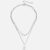 Collar de plata Ángela Perla