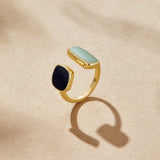 Anillo Aquamarine Wrap