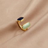 Anillo Aquamarine Wrap