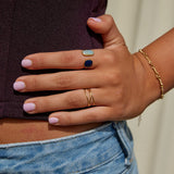 Anillo Aquamarine Wrap