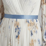 Anaïs | Vestido Maxi Floral de Mangas Largas