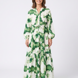 Sophie | Vestido Maxi de Manga Larga con Cintura Ajustable