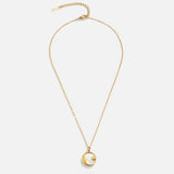 'Dream in the Clouds' Necklace with Moon and Stars