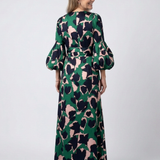 Léa | Maxi vestido de mangas largas con cintura ajustable