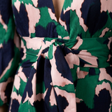 Léa | Maxi vestido de mangas largas con cintura ajustable