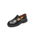 Vela - Zapatos Mary Jane Premium de Cuero