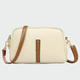 Elegante bolso de cuero para el hombro
