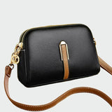 Elegante bolso de cuero para el hombro