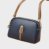 Elegante bolso de cuero para el hombro