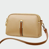 Elegante bolso de cuero para el hombro