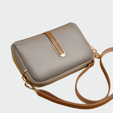 Elegante bolso de cuero para el hombro