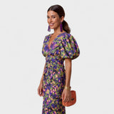 Lília - Tropical Fire Dress